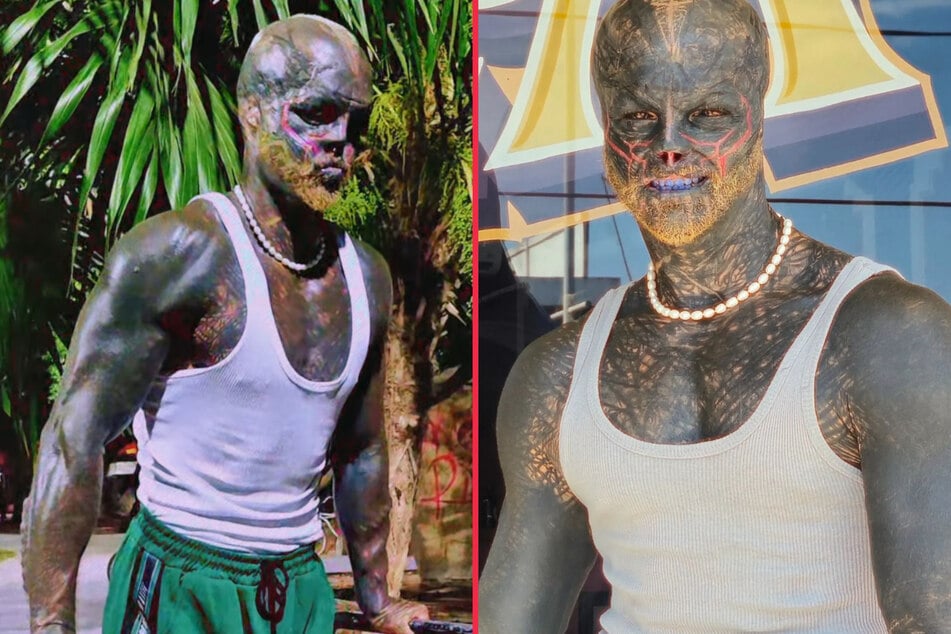 Body mod addict and "Black Alien" reveals new "Avatar" transformation
