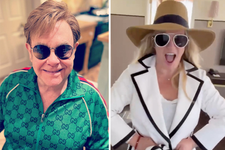 Britney Spears and Elton John's new song Hold Me Closer dropped on Friday.