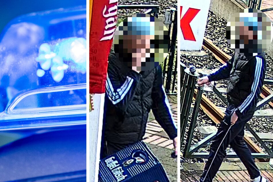 Mit diesen Bildern fahndete die Kölner Polizei nach einem dringend Tatverdächtigen.