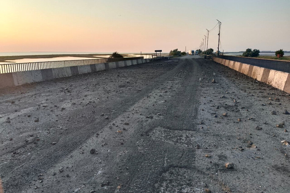 The Crimean peninsula, which is connected with the Ukrainian region of Kherson through a bridge, reportedly came under a drone attack on Sunday.