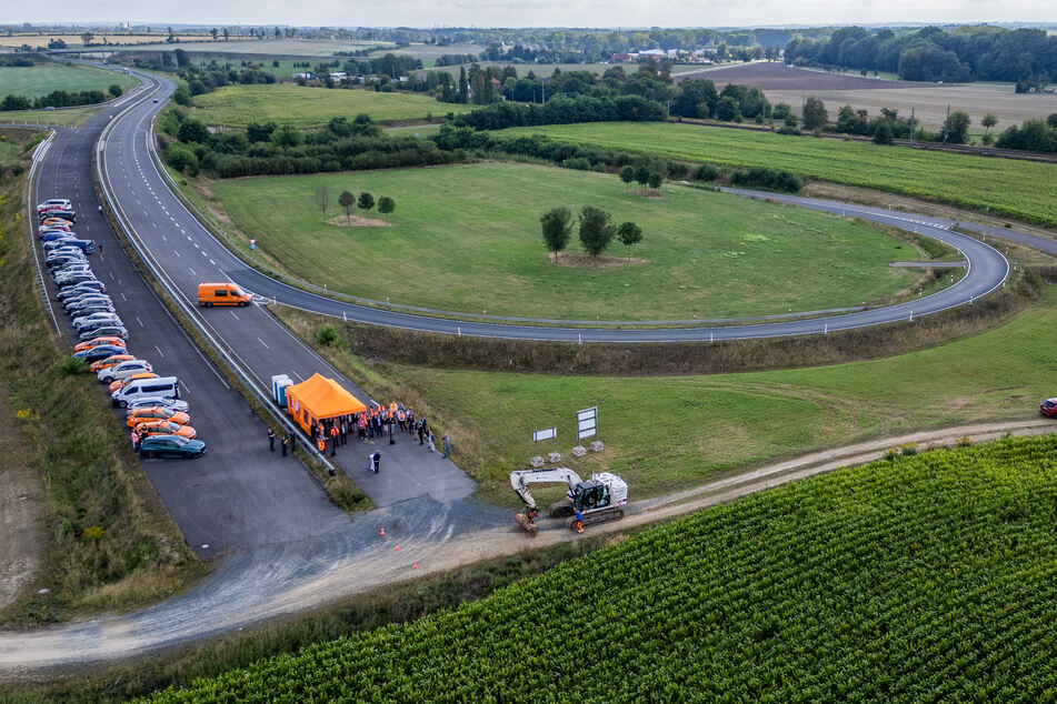 Bald wird aus der Auffahrtsschleife zur B169 in Riesa eine durchgehende Verbindung nach Salbitz und zur A14.