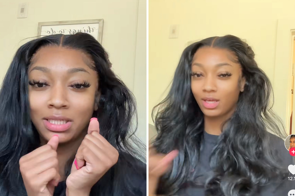 Angel Reese has caused a stir with her captivating new hairstyle, which she revealed in an up-close and personal video with her fans.