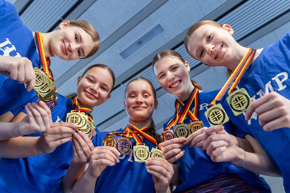 Chemnitz: Gold! Aus Chemnitz kommen Deutschlands beste Hüpfer