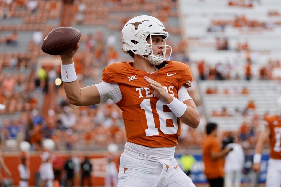 Arch Manning returns to the third-string quarterback position ahead of the Texas-TCU showdown.