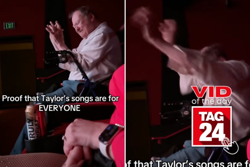 viral videos: Viral Video of the Day for October 7, 2025: Elderly man steals hearts dancing at Taylor Swift album party