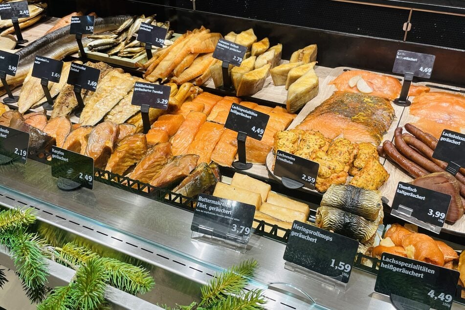 Heringsrollmops, Thunfisch, Lachs... hier wird jeder fündig.