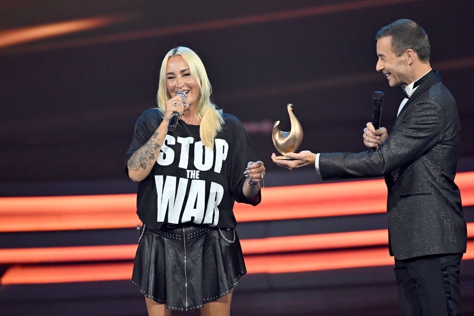 Sarah Connor (45) erhielt die Auszeichnung in der Kategorie "Ehrenpreis Musik".