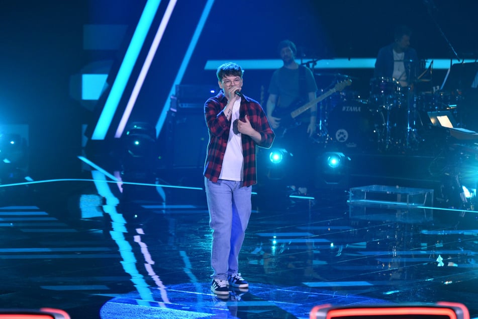 Felix Hellwig (23) aus Magdeburg will mit dem Lied "Basket Case" von Green Day auf der "The Voice"-Bühne überzeugen.