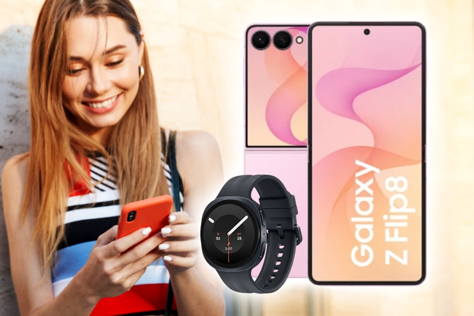 Faltbares Smartphone, smarte Watch: Dieses Samsung Trend-Duo gibt's ab 1 Euro bei o2