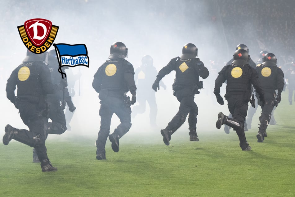 Polizeigewalt bei Dynamo-Spiel? Video soll Pfefferspray-Attacke auf Sitzplatz-Fans zeigen