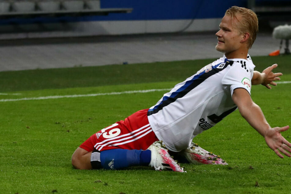 Joel Pohjanpalo (26) erzielte für den HSV insgesamt neun Tore.