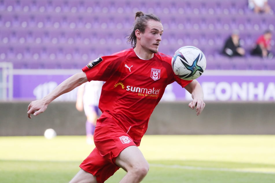 HFC-Urgestein Niklas Kastenhofer (25) stand für den HFC immerhin 48-mal in der 3. Liga auf dem Feld.