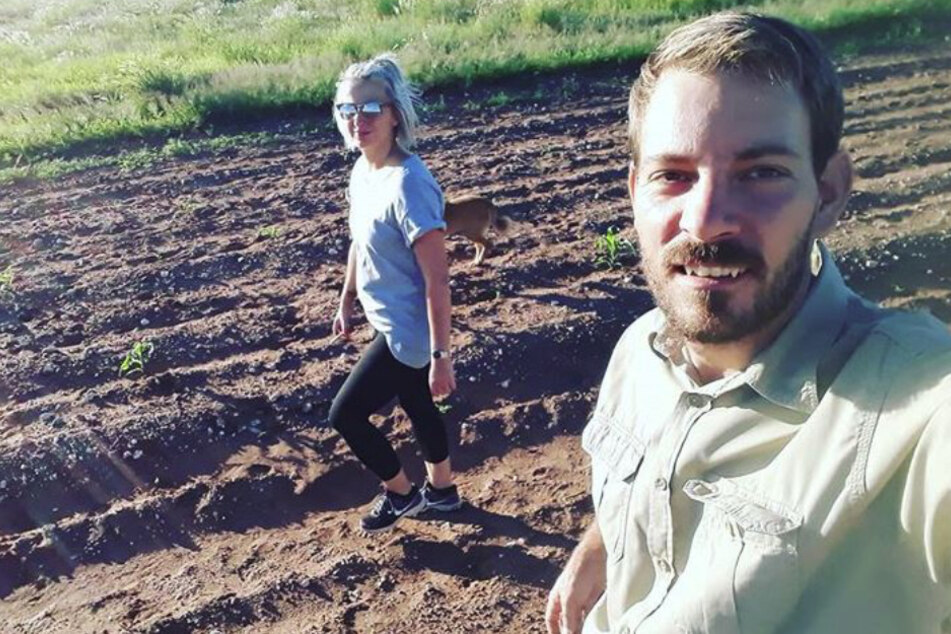 Anna (29) und Gerald Heiser (33) auf einem Selfie.