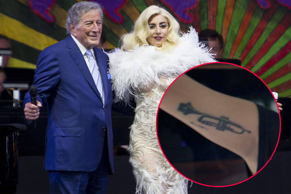 Lady Gaga reveals tattoo Tony Bennett sketched for her before his passing