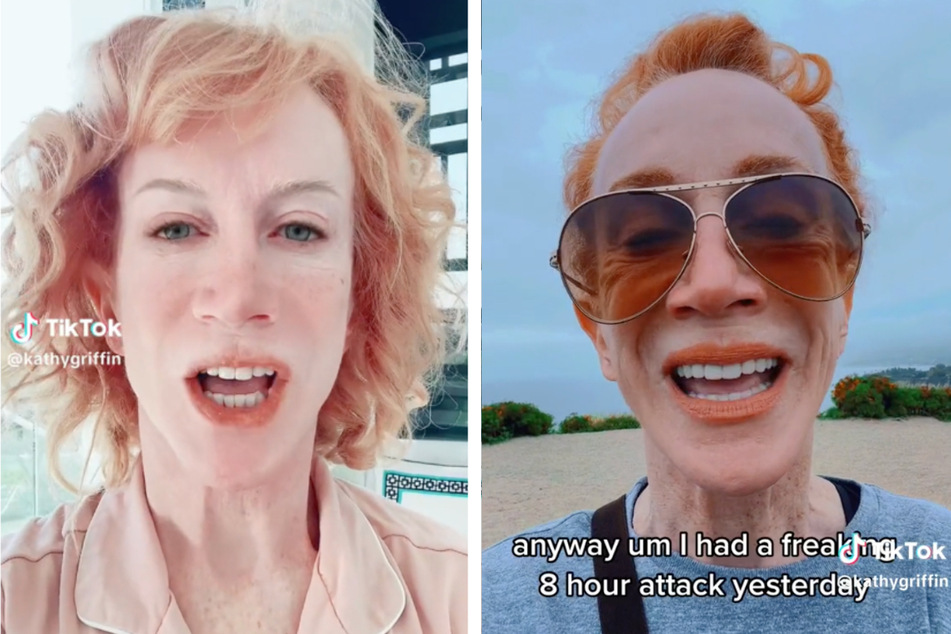 Kathy Griffin has posted several TikTok videos about her battle with PTSD on TikTok.