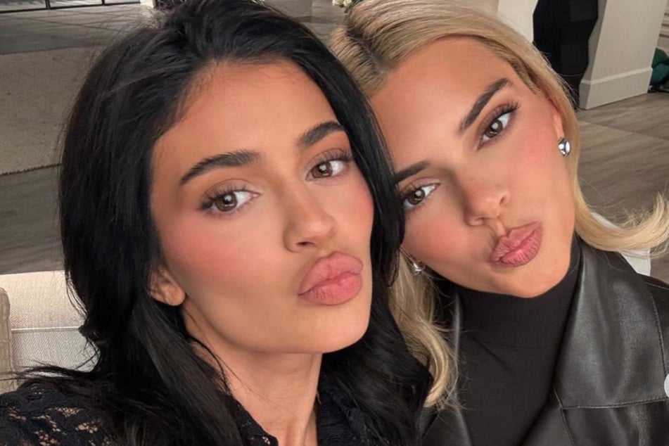 Are Kylie (l) and Kendall Jenner feuding over their careers and jealously?