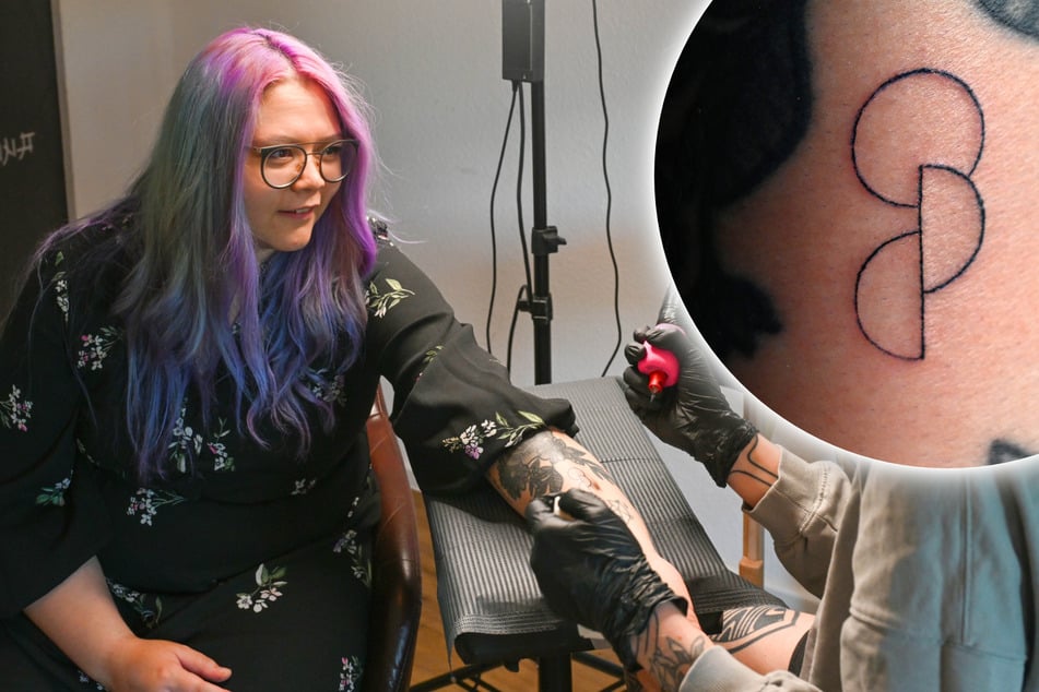 Dresden: Dieses Tattoo soll einmal Leben retten