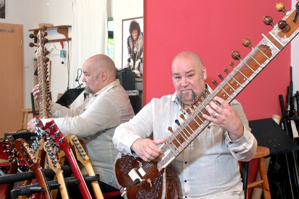 Dresden: Weit gereister Musiker zieht bei der Schlössernacht andere Saiten auf