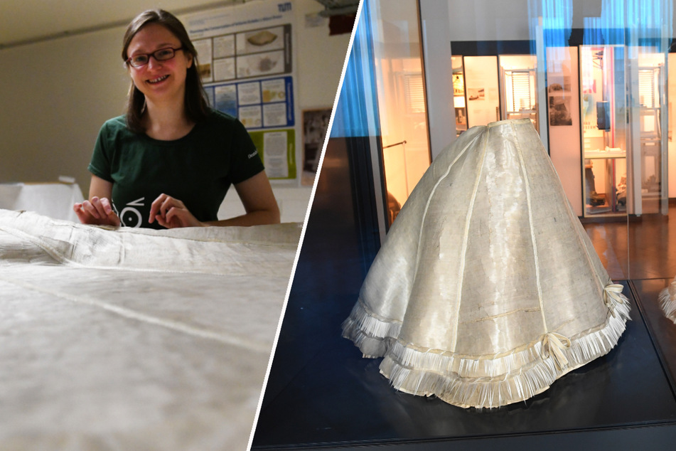 Alles andere, als bequem: Du errätst nie, woraus dieses Prinzessinnen-Kleid ist