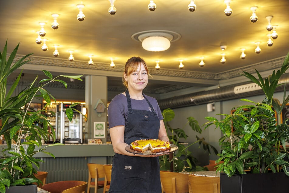 "Fräulein Lecker"-Maggie Singer (36) hat ihre neue kulinarische Heimat im "Hirschsalon" im Parkhotel gefunden.