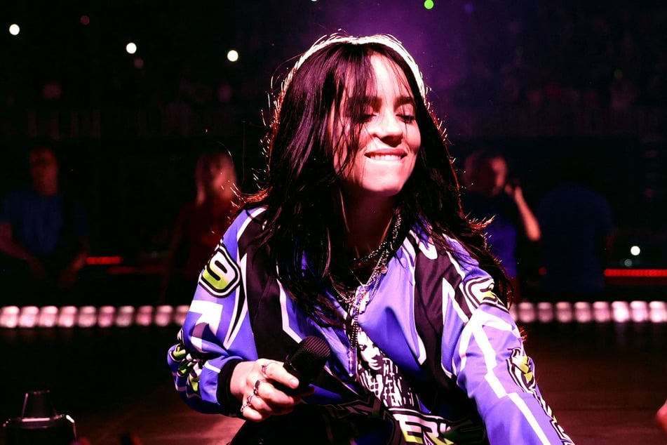 Billie Eilish was aggressively grabbed by a concertgoer as she greeted fans at the barricade of her latest performance in Miami, Florida.