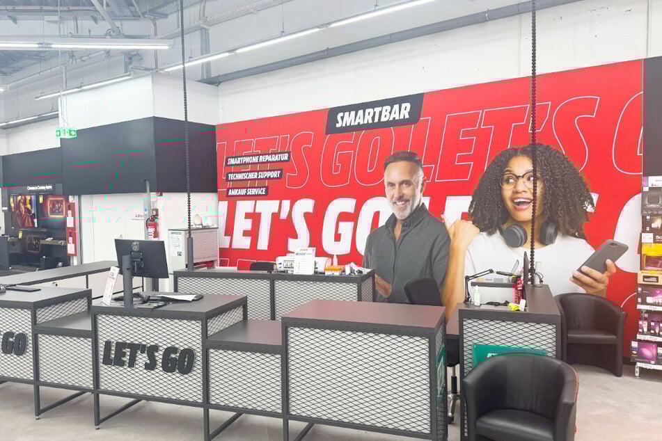 Mehr Wow nach Umbau: der neue MediaMarkt in Halle-Peißen.