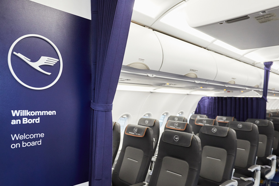 An Bord der Lufthansa-Kurzstrecken-Flotte gibt's ab Januar kostenloses WLAN zum Versand von Nachrichten.