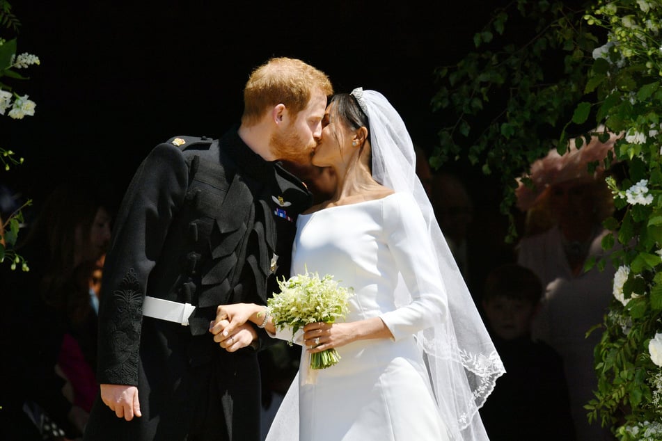 El príncipe Harry y la duquesa Meghan se dieron el sí en mayo de 2018.