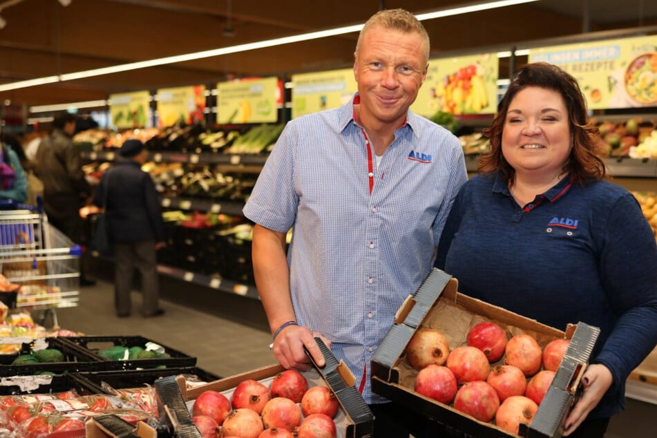 Bratwurst und Glitzer-Tattoos: Hier wird in Leipzig ALDI-Eröffnung gefeiert!