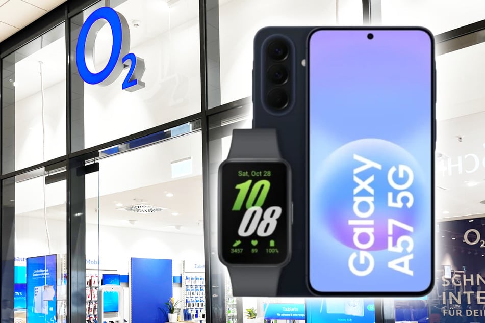 Samsung Galaxy A57 mit Galaxy Fit 3 gibt's hier gerade zum Superpreis