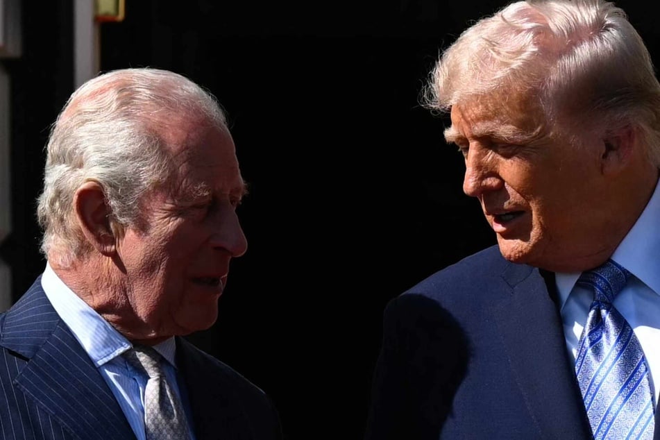 UK's King Charles meets Trump and Melania in Washington for high-pressure state visit