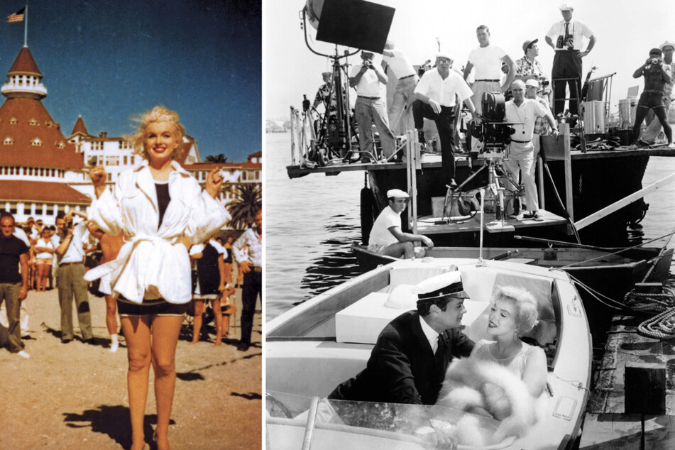 Die US-amerikanische Komödie "Manche mögen's heiß" mit Marilyn Monroe und Tony Curtis wurde zum weltweiten Erfolg.