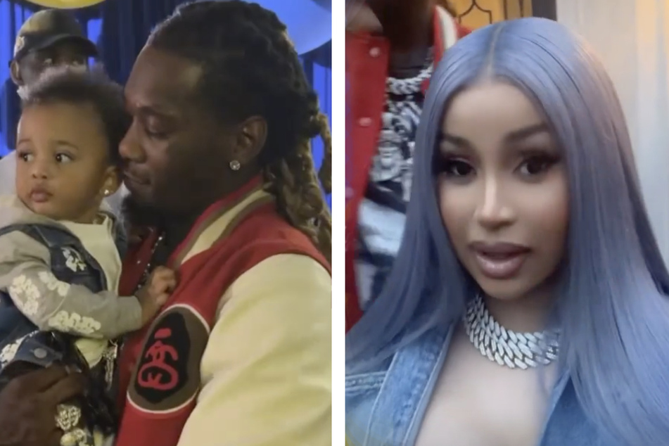 Rappers Offset and Cardi B celebrate their son Wave's first birthday with a huge party.