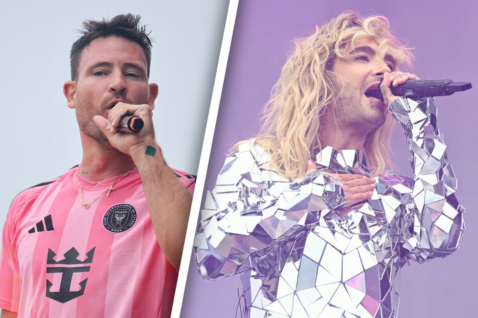 ¡Acción de asco! Bill Kaulitz tiene que dormir en el vómito de Marc Eggers