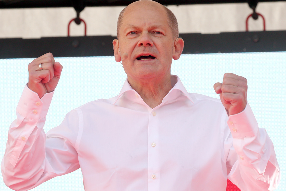 Olaf Scholz (63) will eine Koalition mit den Linken - im Gegensatz zur Union - nicht ausschließen.