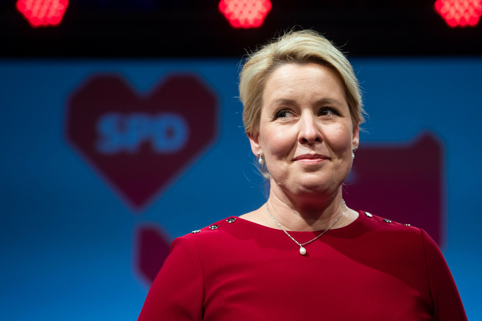 Franziska Giffey, Spitzenkandidatin der Berliner SPD für das Amt der Regierenden Bürgermeisterin.