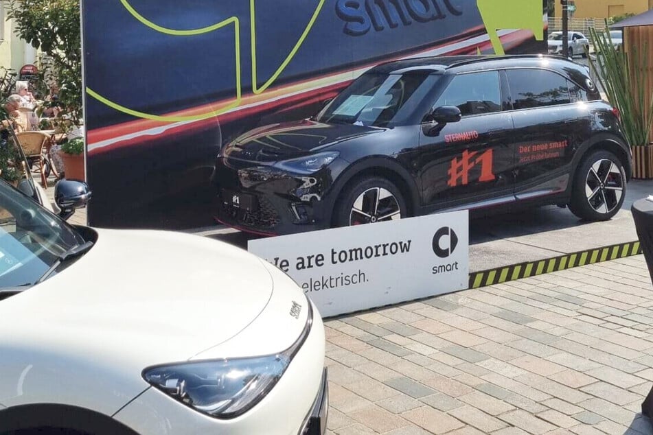 In Leipzig wird ganze drei Tage lang das neue Modell smart #1 gezeigt.