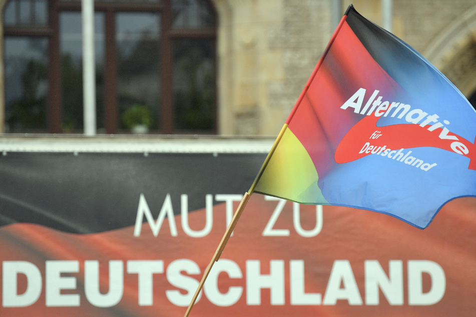 Drei Polizisten bei Demo gegen AfD-Wahlkampfstand verletzt