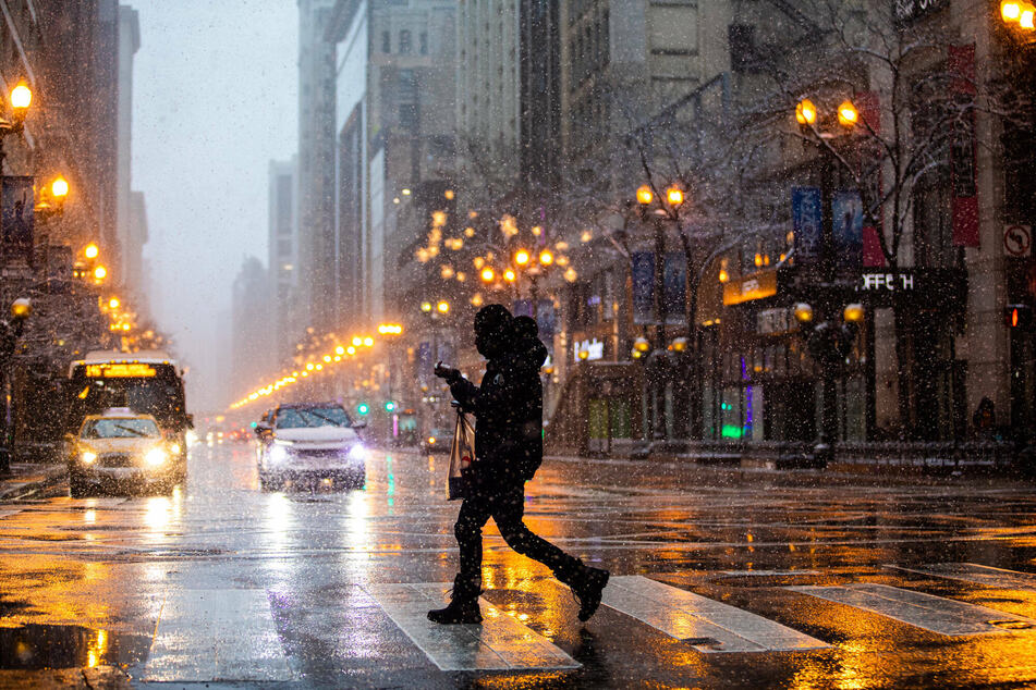 A winter storm also hit Chicago at the start of the January.