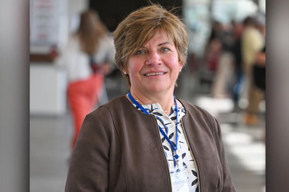 Frauenförderwerks-Geschäftsführerin und Messe-Organisatorin Grit Jandura (57): "Ich bin sehr dankbar, dass wir von der Stadt und dem Land Unterstützung bekommen."