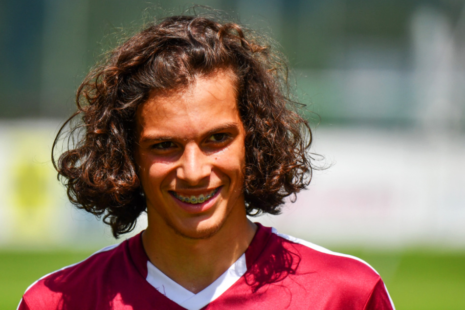 Matthäus Taferner (19) verlässt Dynamo Dresden nach nur vier Einsätzen wieder und kehrt in sein Heimatland Österreich zurück. (Archivbild)