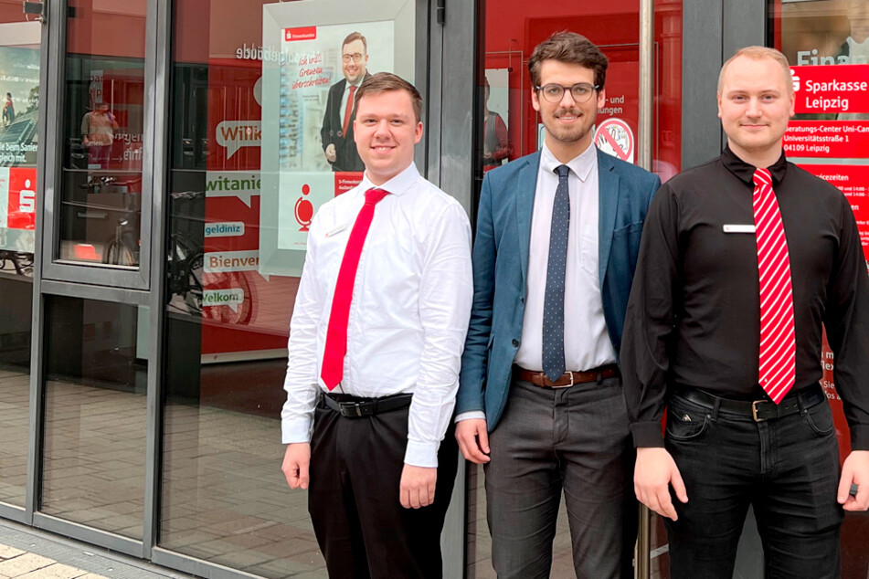 Das Sparkassen-Team rund um Christian Günther freut sich auf Deinen Besuch.