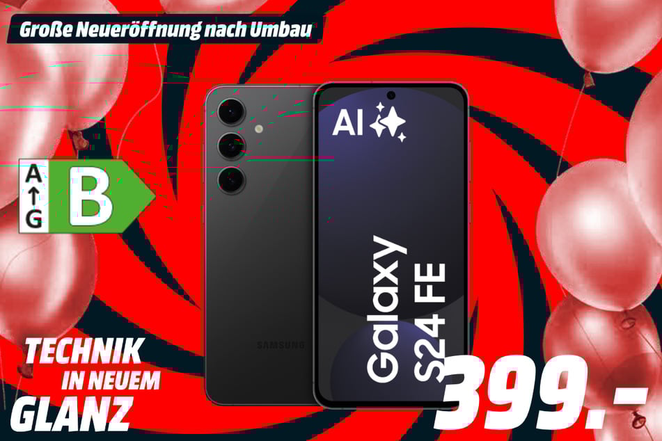 Samsung Galaxy S24 FE für 399 Euro.