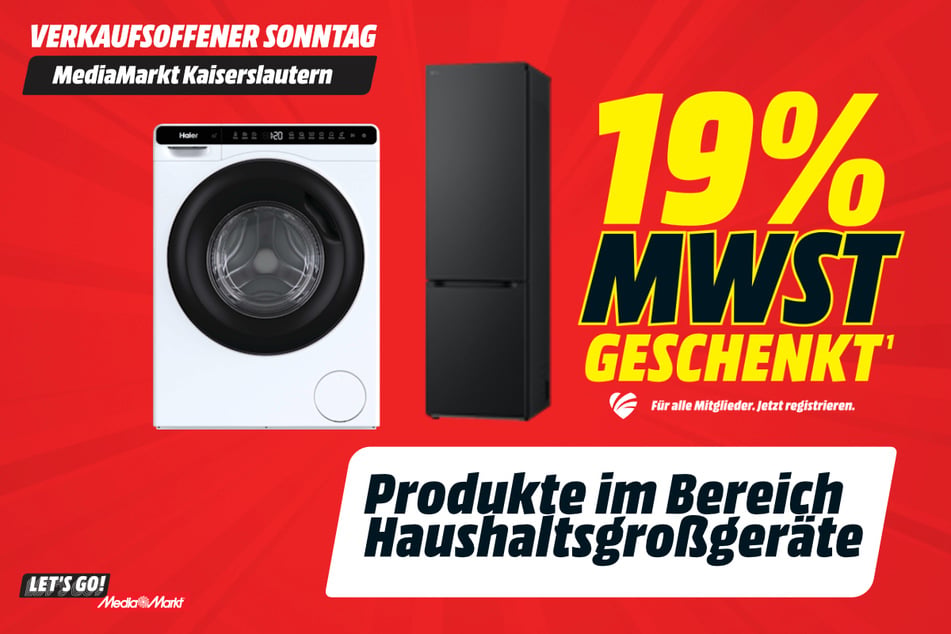 Angebote im Bereich Haushaltsgroßgeräte.
