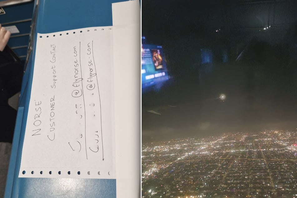 Mehr als einen provisorischen Zettel für Hilfe gab es nicht. Immerhin aber stimmte der Ausblick.