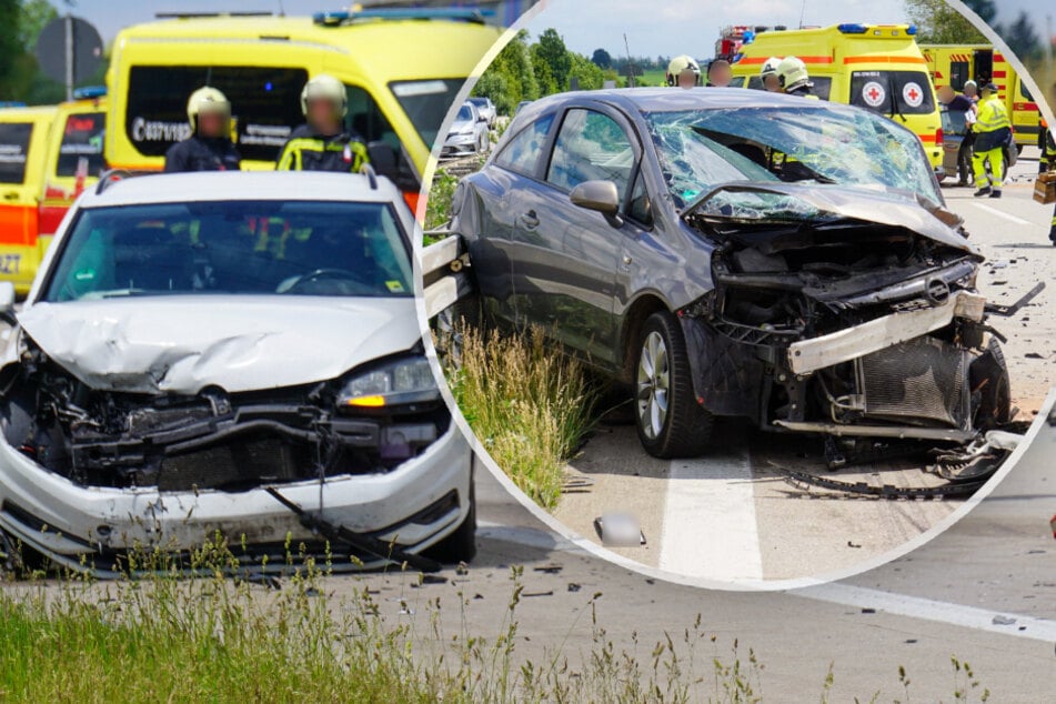 Unfall A14: A14 nach schwerem Unfall gesperrt: Es gibt Stau