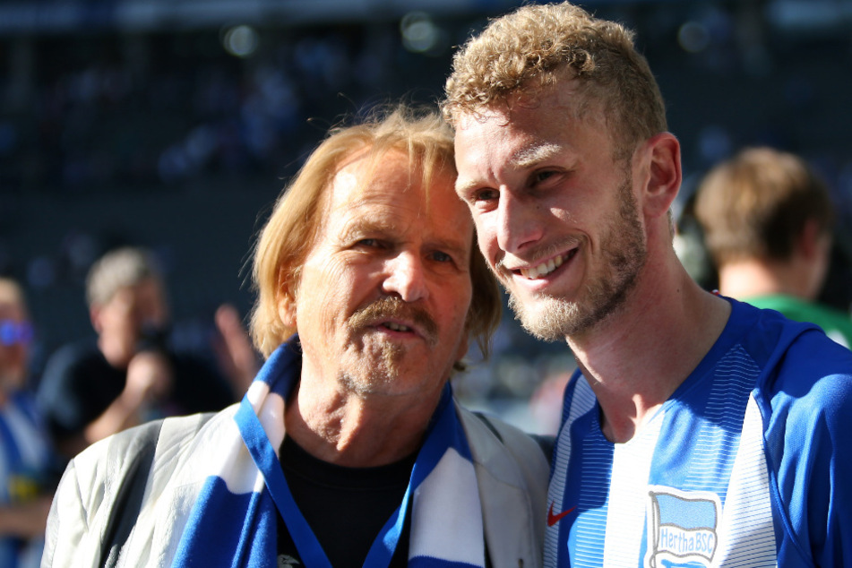 Fabian Lustenberger (31) bei seinem Abschied mit Frank Zander.