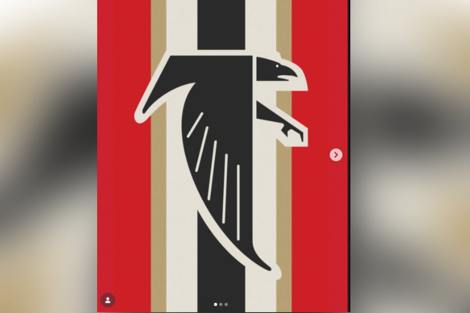 Vor dem nächsten Heimspiel haben sich die Atlanta Falcons im neuen Retro-Design präsentiert.