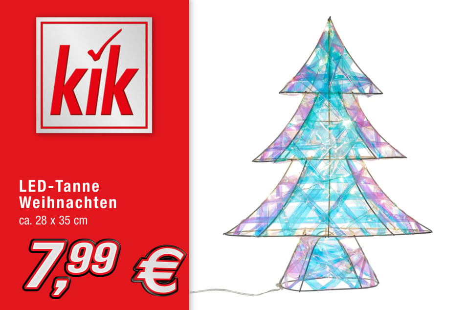 LED-Tanne Weihnachten