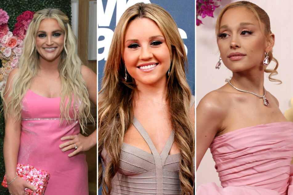 (From l. to r.) Jamie Lynn Spears, Amanda Bynes, and Ariana Grande all declined to participate in the docuseries Quiet on Set for the same reason.